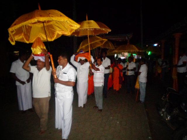 Pirith ceremony and alms giving program